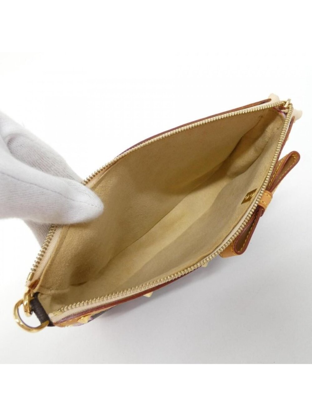Louis Vuitton Monogram Cherry Blossom Pochette Pouch - Picture 8 of 9